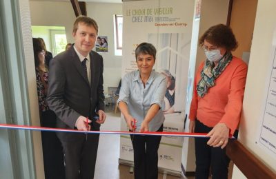 Photo d'inauguration du CRT de Gourdon - Actu.fr